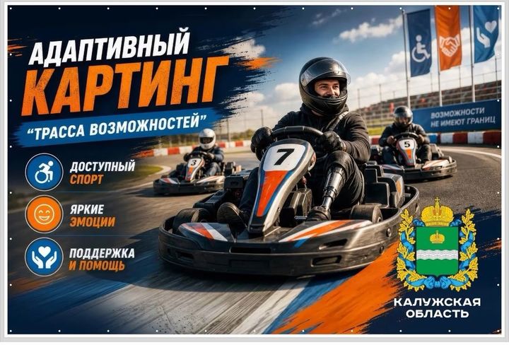 Афиша адаптивного картинга